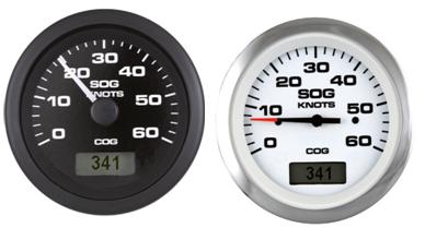GPS Speedo mit Kompass- Kursanzeige