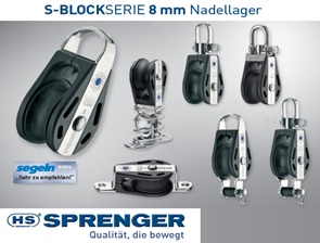 HS Sprenger 8mm S-Block Serie Nadellager