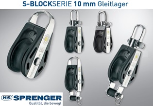 HS Sprenger 10mm S-Block Serie Gleitlager