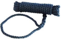 Festmacherleine mit Auge Farbe Navyblau