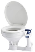 Toilette mit Handpumpe Turn2Lock Talamex
