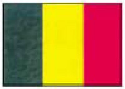 Lnderflaggen Schifffahrt Flagge Belgien Mae 300 x 450mm