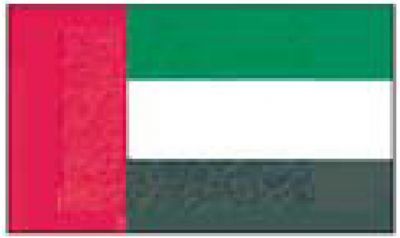 Lnderflaggen Schifffahrt Flagge Ver. Arabische Emirate Mae 200 x 300mm