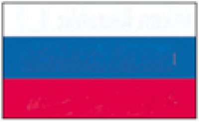 Lnderflaggen Schifffahrt Flagge Russland Mae 700 x 1000mm