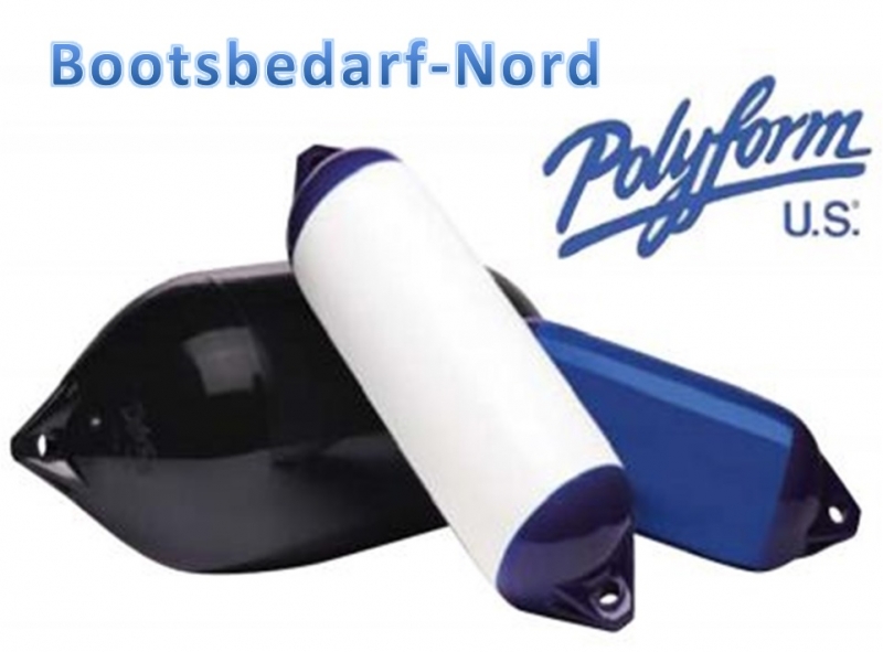 Polyform Fender Typ F4 schwarz