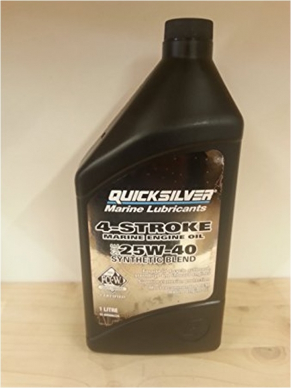 Quicksilver Auenborder-Motorl SAE25W-40  8M0086226 (SYNTHETIC Blend) 1Liter