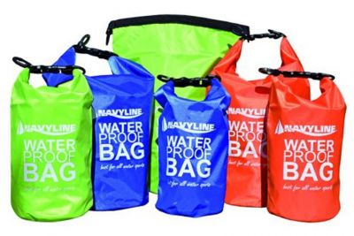 Wasserdichter Rollbeutel Dry Bag Polyester 1,5 L hellgrn