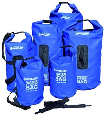 Wasserdichter Rollbeutel Dry Bag PVC 30 L blau
