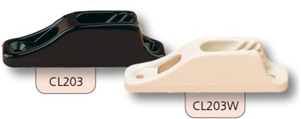 Clamcleat Tauklemmen - Klemmen fr 3-6mm Tauwerk - mit Leitse CL203