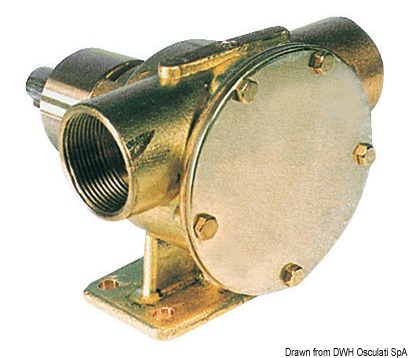 Impeller Pumpe NAUCO Modell 40