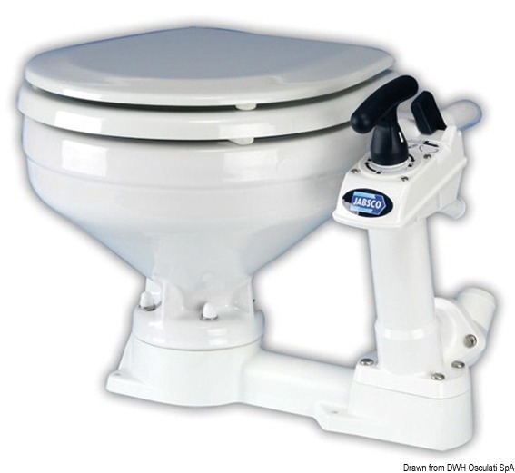 JABSCO manuelle Toilette  410mm