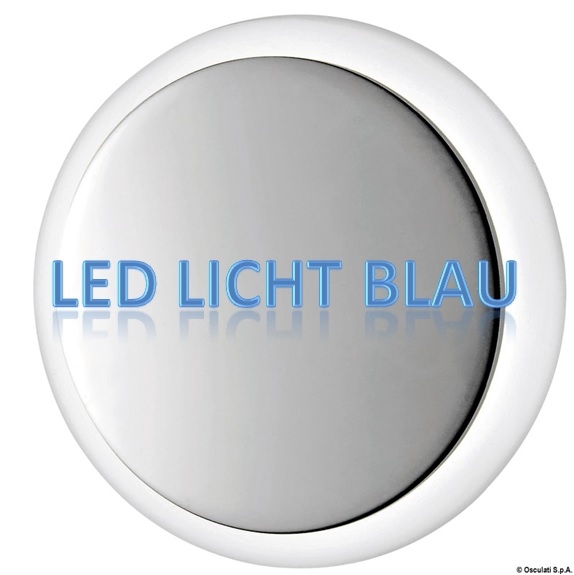 Tilly LED-Einbau-Orientierungsleuchte LED Farbe blau
