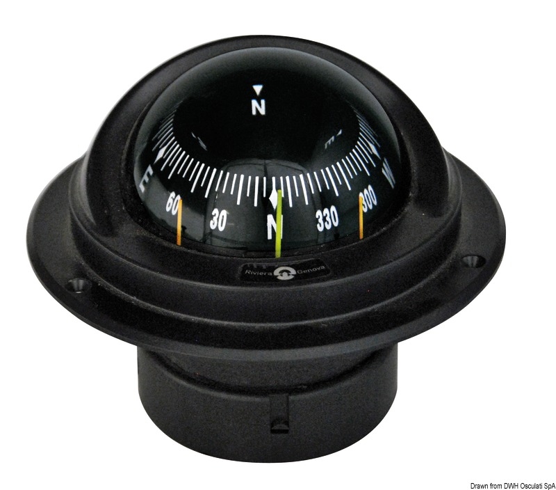 Kompakter Hochgeschwindigkeits-Kompass Serie IDRA   schwarz