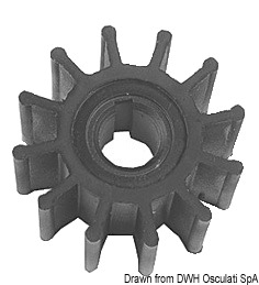 WESTERBEKE Generatoren Flgelrad Impeller Original-Art. Nr. 11907