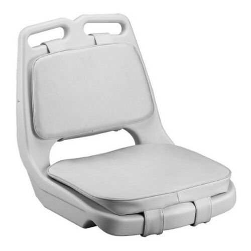 Bootsstuhl Steuerstuhl WHITE SEAT SHELL INJECTED WITH CUSHIONS
