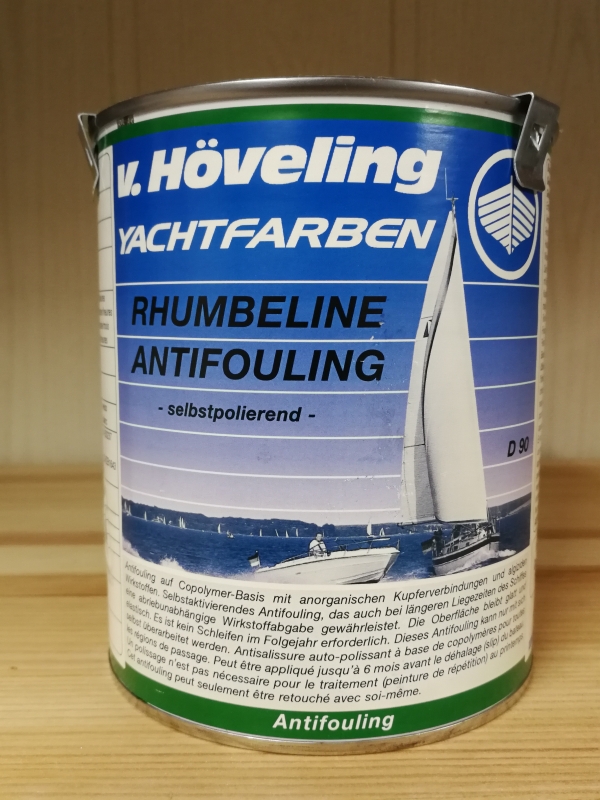 Hveling Antifouling Rhumbeline D90 Rot 0,75l