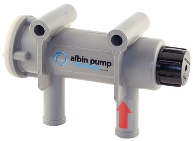 Vakuumventile von Albinpump marine 12mm  05-69-033