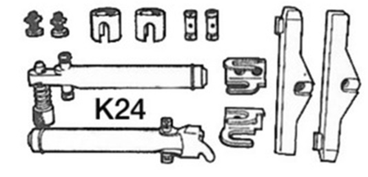 K24 Ultraflex Adapterkit fr Zge Fr B47 mit C4 OMC, Selva, Volvo Motoren