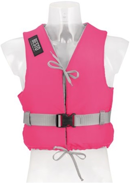 Besto Dinghy 50N Mehrzweck-Schwimmhilfe Farbe rosa Gre XS