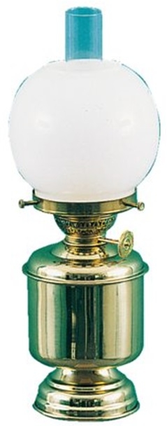 Tischlampe klein mit Opalglaskugel Elektrische Ausfhrung