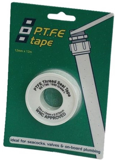 PTFE Tape zum Abdichten von Wasserleitungen, Schlauchanschlssen