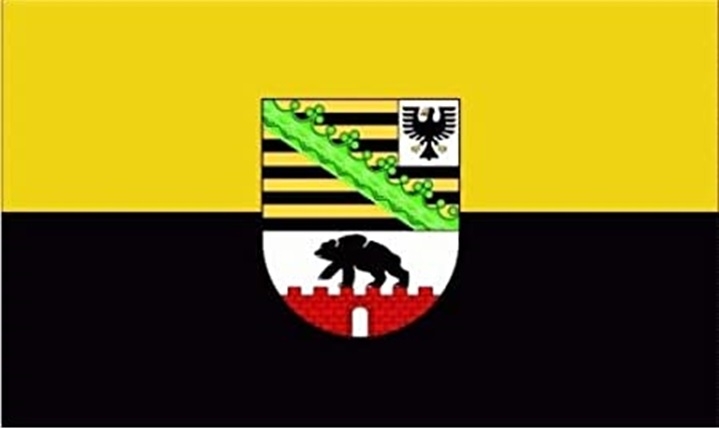 Flagge Sachsen-Anhalt 200 x 300mm