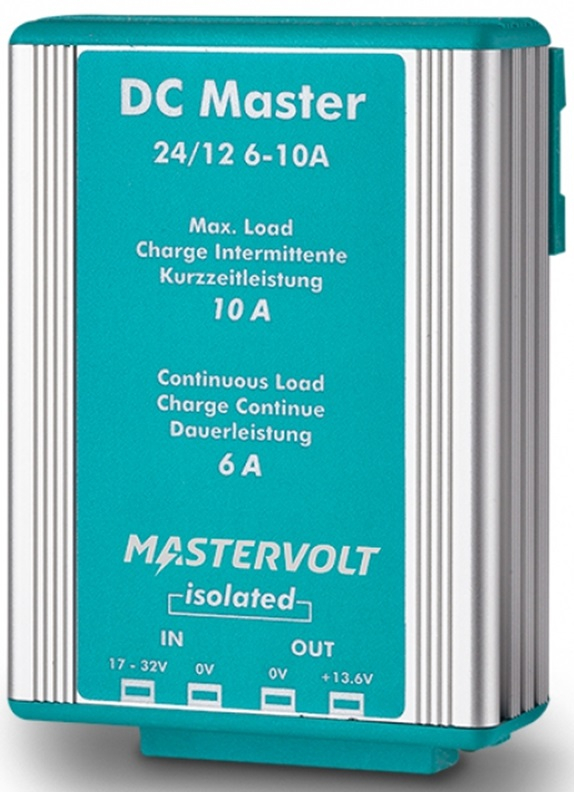 Wandler DC-DC Master 24/12-6 isolierte Ausfhrung von Mastervolt