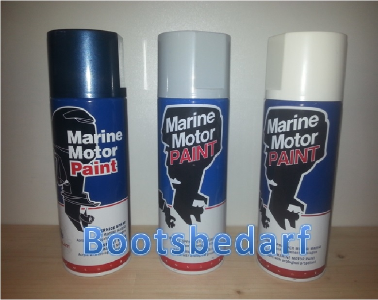 Marine Motor Paint Farbspray fr diverse Motoren in durchsichtig glanz MSF 120