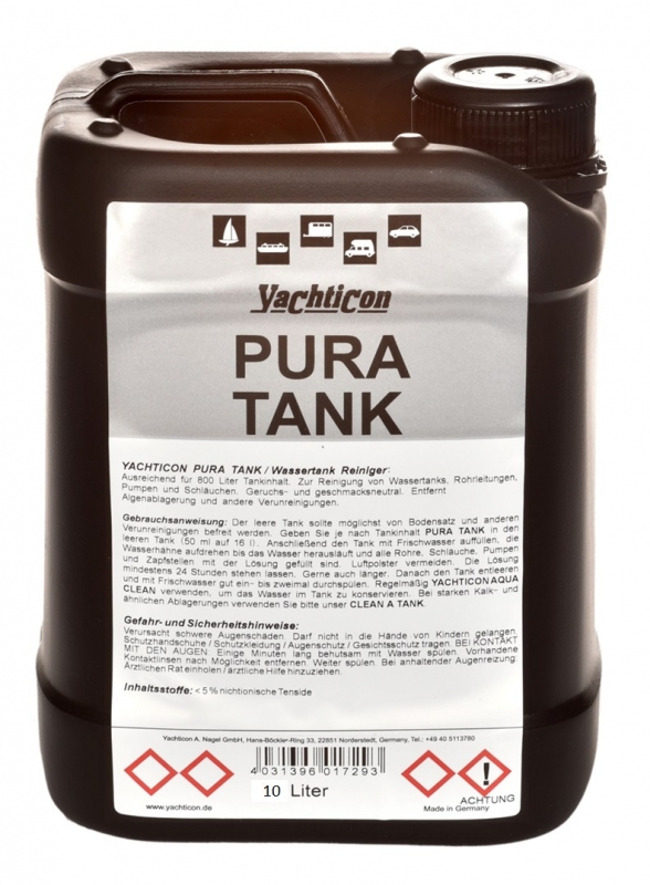 Pura Tank -ohne Chlor- 10 Liter Tank Reiniger