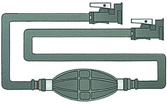 Treibstoffschlauch und Tankanschluss Version mit 2 Anschlssen Mercury von 1998