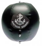 Schwarzer Signalball, aufblasbar Größe Ø 400mm