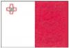 Lnderflaggen Schifffahrt Flagge Malta Mae 200 x 300mm