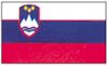 Lnderflaggen Schifffahrt Flagge Slowenien Mae 200 x 300mm