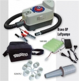 Bravo BP Luftpumpe 12V inkl. Batteriesatz und Zubehr