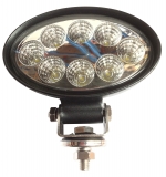 LED Deckscheinwerfer und Salingleuchte LED 8 x 3W, 50.000 Stunden, 10-30V