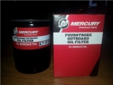 Mercury Wartungsset 40 50 60PS 100 Stunden lfilter Benzinfilter Thermostat 8M0090558