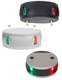 Aqua Signal Serie 34 LED Bi-Color 2 Farben Lampe  Gehuse schwarz Licht Rot Grn