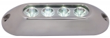 LED-Unterwasserscheinwerfer fr Badeplattformen / Heckspiegel / Kiel 4x3 W wei