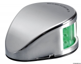 Mouse LED-Navigationslichter bis 20m Bootslnge Gehuse Edelstahl poliert Steuerbord Grn