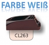 Clamcleat Tauklemmen - Klemmen fr 1-4mm Tauwerk - mit Leitse CL263W