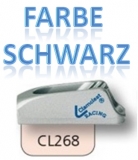 Clamcleat Tauklemmen - Klemmen fr 1-4mm Tauwerk - mit Leitse CL268AN