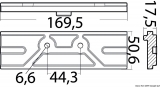 Anoden Platte fr Auenborder 150 PS Viertakter  Magnesium