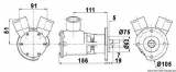 Impeller NAUCO Pumpe 242437