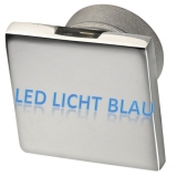 LED-Deckenleuchten, Einbau  Farbe LED blau viereckig 2 x 0,5W Licht unten und oben