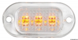 LED-Einbau-Orientierungsleuchte hochglanzpoliert gelb
