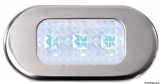 LED-Einbau-Orientierungsleuchte hochglanzpoliert blau