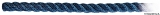 Leine aus Polyester 3- fach geschlagen, hohe Festigkeit  Farbe blau Durchmesser 6mm 25 Meter