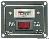 Testpaneel fr 2 Batterien