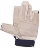 Handschuhe Leder Super Soft, 2 Fingerkuppen geschnitten Gre: M