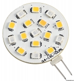 SMD LED-Glhbirne, zweifarbig. Mit G4 Lampensockel wei/blau 24V